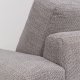 ZUIVER Jean 2,5-personers sofa - gr polyester og stl