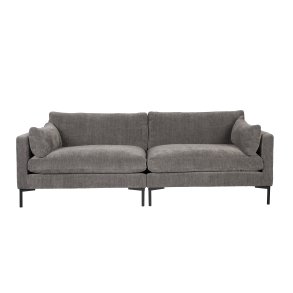 ZUIVER Sommer 3-personers sofa - antracitgr polyester og stl