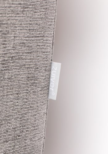 ZUIVER Sommer 3-personers sofa - antracitgr polyester og stl