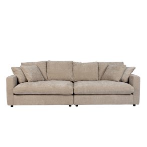 ZUIVER Sense 3-personers sofa - natur soft polyester og plast