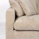 ZUIVER Sense 3-personers sofa - natur soft polyester og plast
