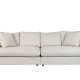 ZUIVER Sense 3-personers sofa - creme polyester og plast