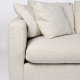 ZUIVER Sense 3-personers sofa - creme polyester og plast