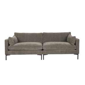 ZUIVER Sommer 3-personers sofa - coffee polyester og stl
