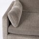 ZUIVER Sommer 3-personers sofa - coffee polyester og stl