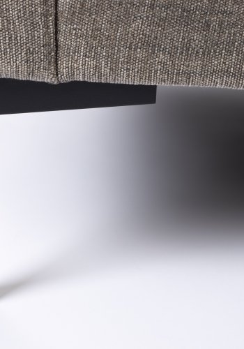 ZUIVER Sommer 3-personers sofa - coffee polyester og stl