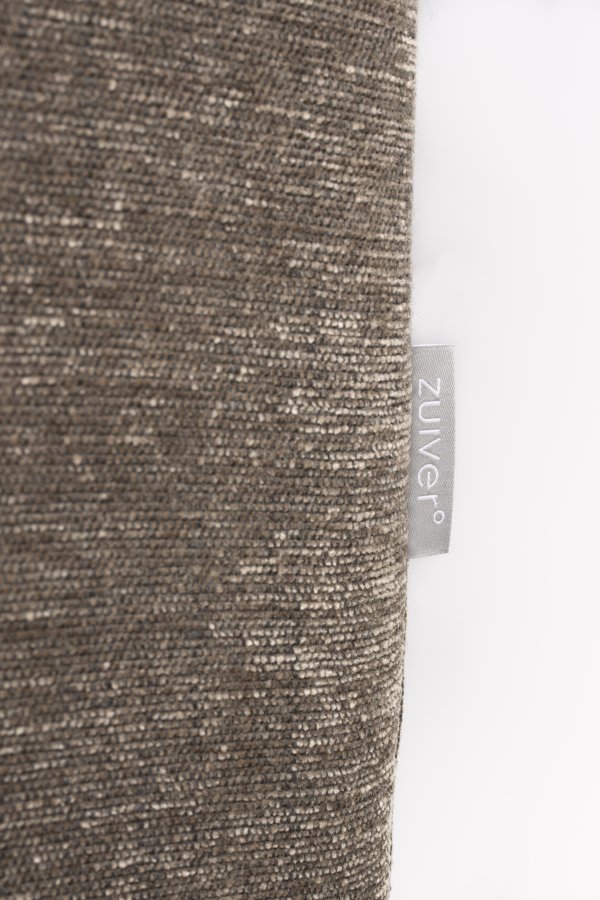 ZUIVER Sommer 3-personers sofa - coffee polyester og stl