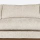 ZUIVER Blossom 4,5-personers sofa - sand stof og egetr