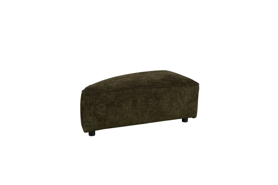 ZUIVER Hunter Sofa element Pie Puf, Venstre - forest fljl og plast