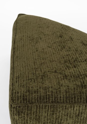 ZUIVER Hunter Sofa element Pie Puf, Venstre - forest fljl og plast