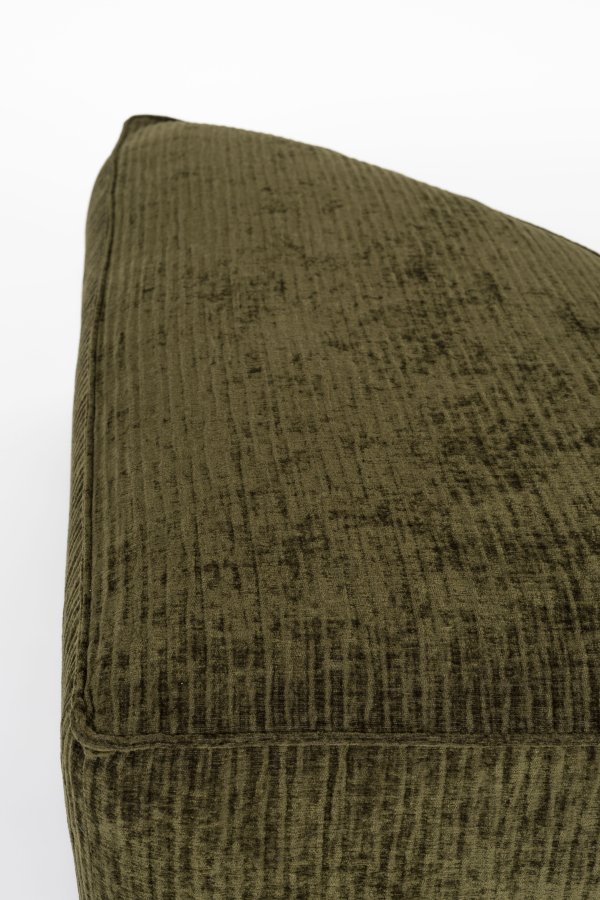 ZUIVER Hunter Sofa element Pie Puf, Venstre - forest fljl og plast