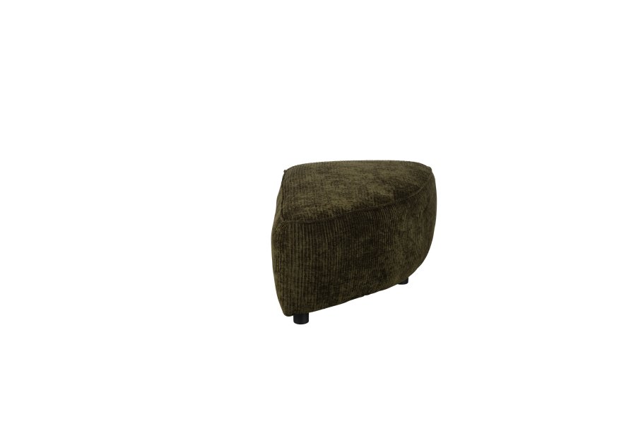 ZUIVER Hunter Sofa element Pie Puf, Hjre - forest fljl og plast