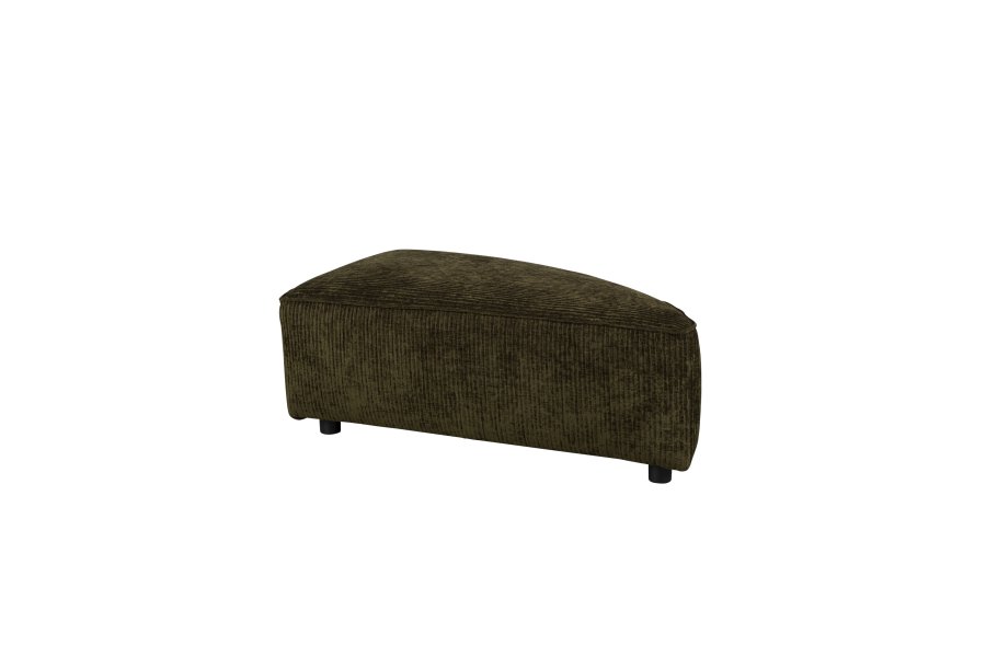 ZUIVER Hunter Sofa element Pie Puf, Hjre - forest fljl og plast
