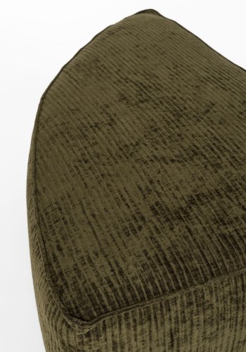 ZUIVER Hunter Sofa element Pie Puf, Hjre - forest fljl og plast