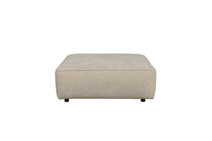 ZUIVER Hunter Sofa Element 1,5-personers, u. ryg - sand fljl og plast