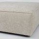 ZUIVER Hunter Sofa Element 1,5-personers, u. ryg - sand fljl og plast