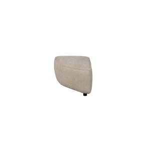 ZUIVER Hunter Sofa element Pie Puf, Venstre - sand fljl og plast