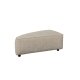 ZUIVER Hunter Sofa element Pie Puf, Venstre - sand fljl og plast