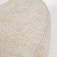 ZUIVER Hunter Sofa element Pie Puf, Venstre - sand fljl og plast