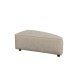 ZUIVER Hunter Sofa element Pie Puf, Hjre - sand fljl og plast