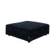 ZUIVER Hunter Sofa Element 1,5-personers, u. ryg - navy fljl og plast