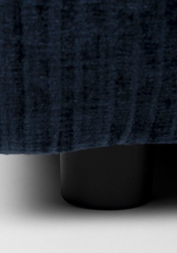 ZUIVER Hunter Sofa Element 1,5-personers, u. ryg - navy fljl og plast