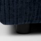 ZUIVER Hunter Sofa Element 1,5-personers, u. ryg - navy fljl og plast