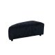 ZUIVER Hunter Sofa element Pie Puf, Venstre - navy fljl og plast