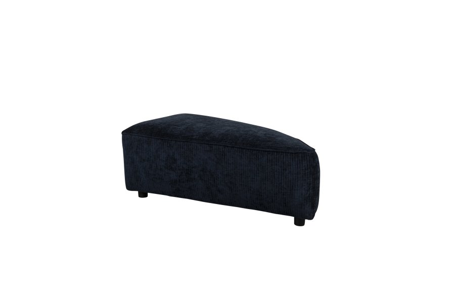 ZUIVER Hunter Sofa element Pie Puf, Hjre - navy fljl og plast