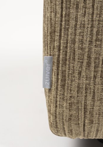 ZUIVER Hunter Sofa element Pie Puf, Venstre - mos fljl og plast