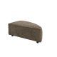 ZUIVER Hunter Sofa element Pie Puf, Hjre - mos fljl og plast