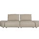 ZUIVER Hunter 3-personers sofa - sand fljl og plast
