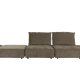 ZUIVER Hunter 4,5-personers sofa - mos fljl og plast