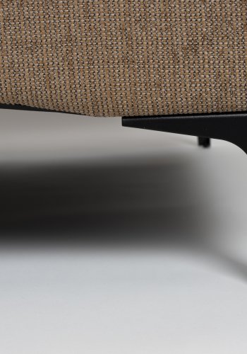 ZUIVER Balkon 3-personers sofa - caramel polyester og stl