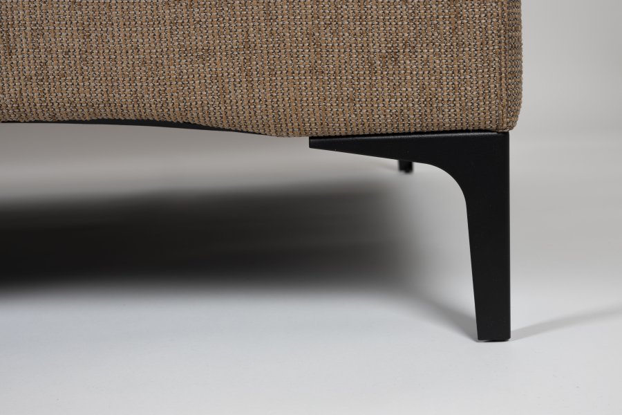 ZUIVER Balkon 3-personers sofa - caramel polyester og stl