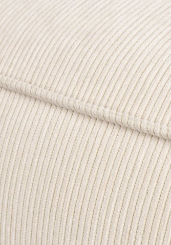 ZUIVER Fed Freddy Rib hjrnesofa, Venstre - natur fljl polyester og plast