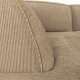 ZUIVER Fed Freddy Rib hjrnesofa, Venstre - caramel fljl polyester og plast
