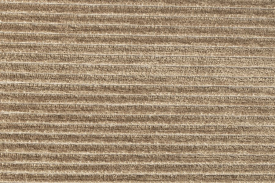 ZUIVER Fed Freddy Rib hjrnesofa, Venstre - caramel fljl polyester og plast