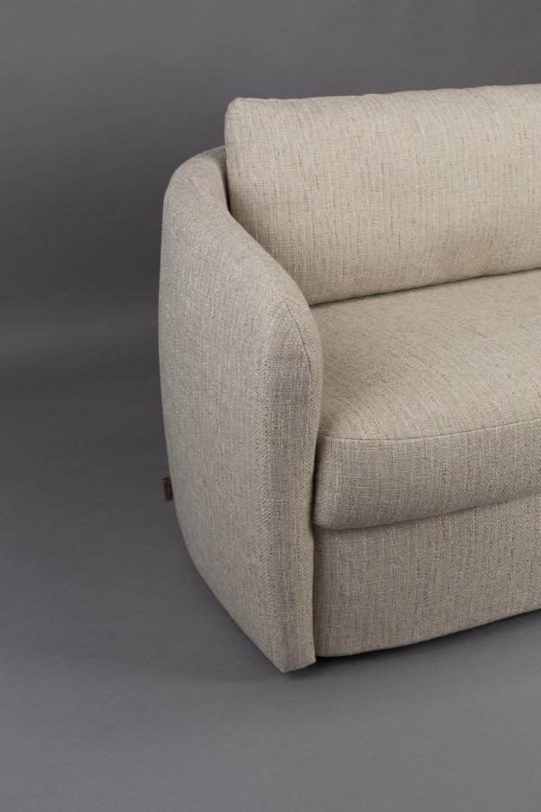 DUTCHBONE Boho sofa - sand polyester stof