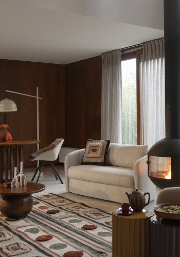 DUTCHBONE Boho sofa - sand polyester stof