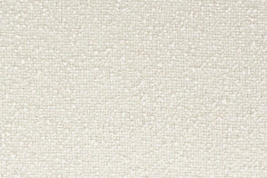 WHITE LABEL LIVING Len sofa - hvid polyester og fyrretr