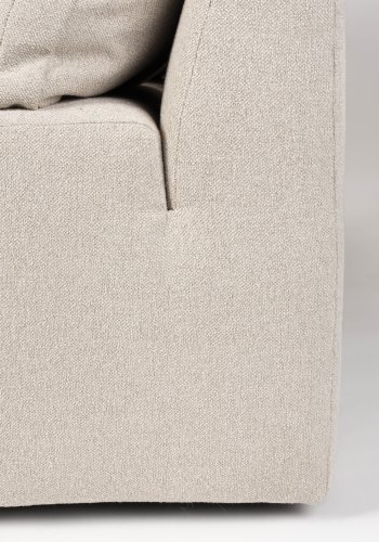 ZUIVER Prosper modulsofa, hjre - beige polyester