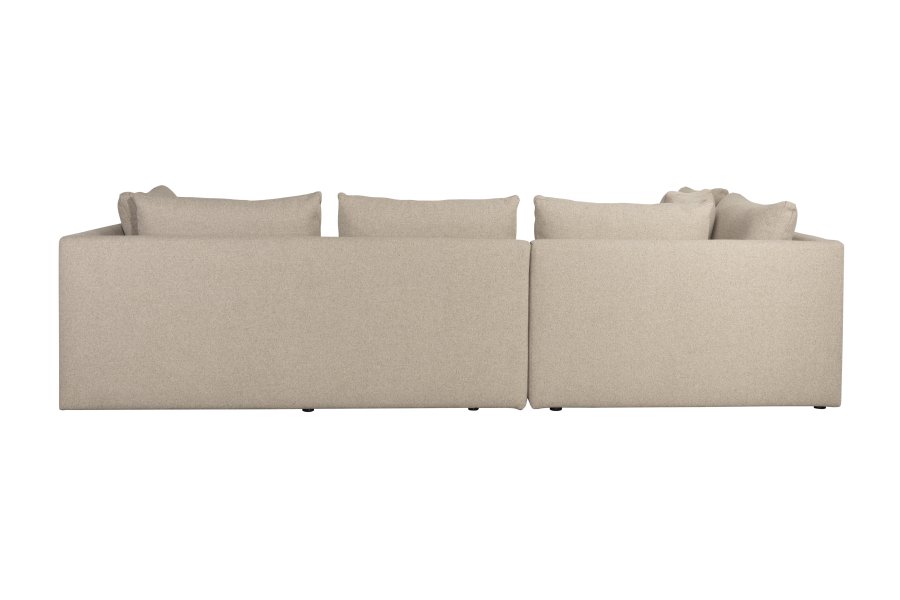 ZUIVER Prosper modulsofa, hjre - cappuccino polyester