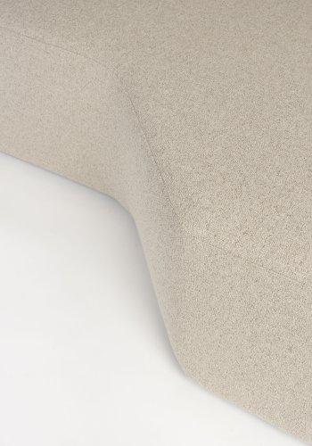 ZUIVER Prosper modulsofa, venstre - cappuccino polyester