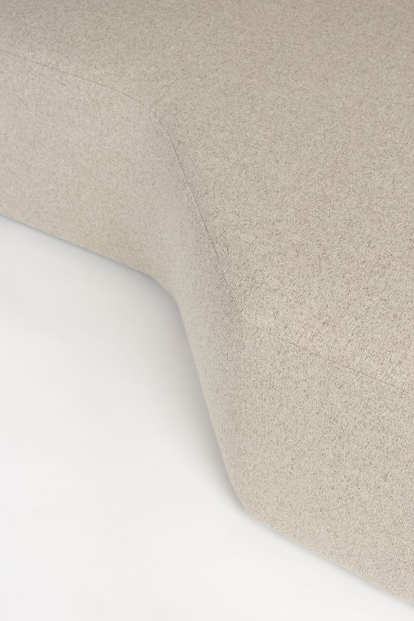 ZUIVER Prosper modulsofa, venstre - cappuccino polyester