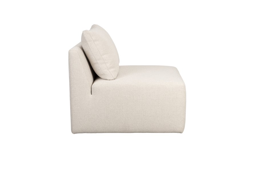 ZUIVER ZUIVER Prosper 1 pers. modul sofaelement - beige polyester