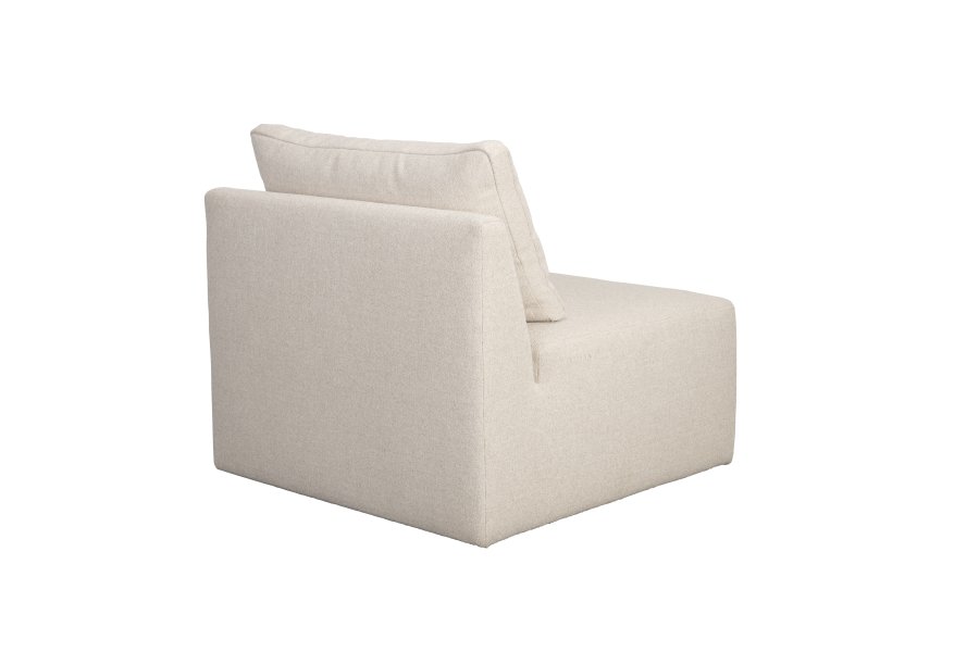 ZUIVER ZUIVER Prosper 1 pers. modul sofaelement - beige polyester