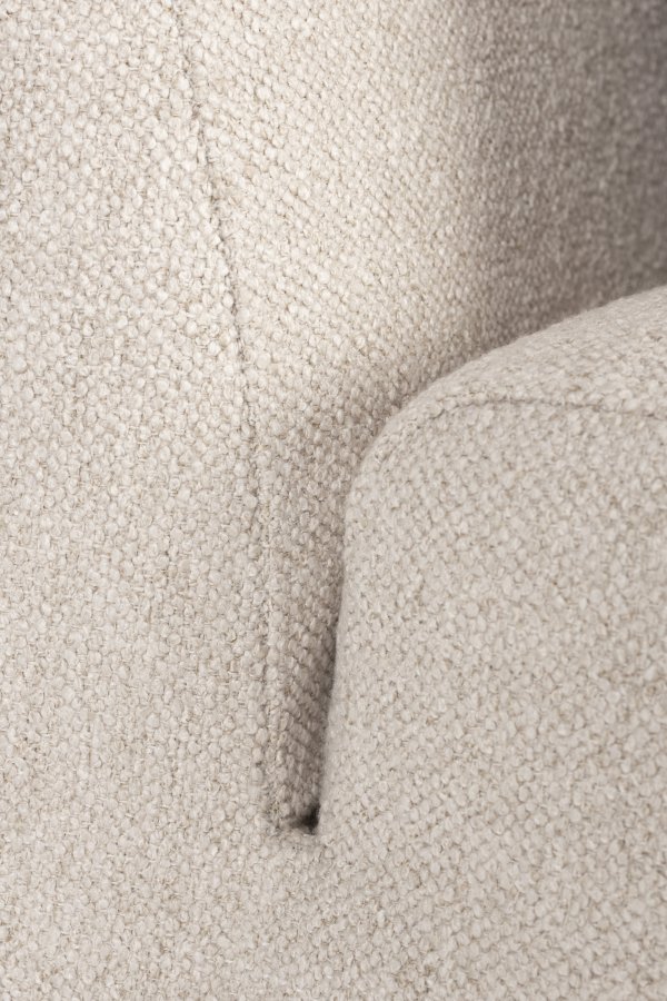 ZUIVER ZUIVER Prosper 1 pers. modul sofaelement - beige polyester