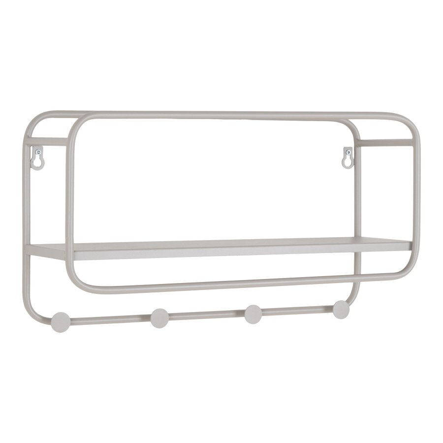 HOUSE NORDIC Hattehylde, stl, cool grey