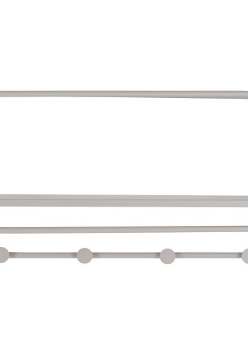 HOUSE NORDIC Hattehylde, stl, cool grey